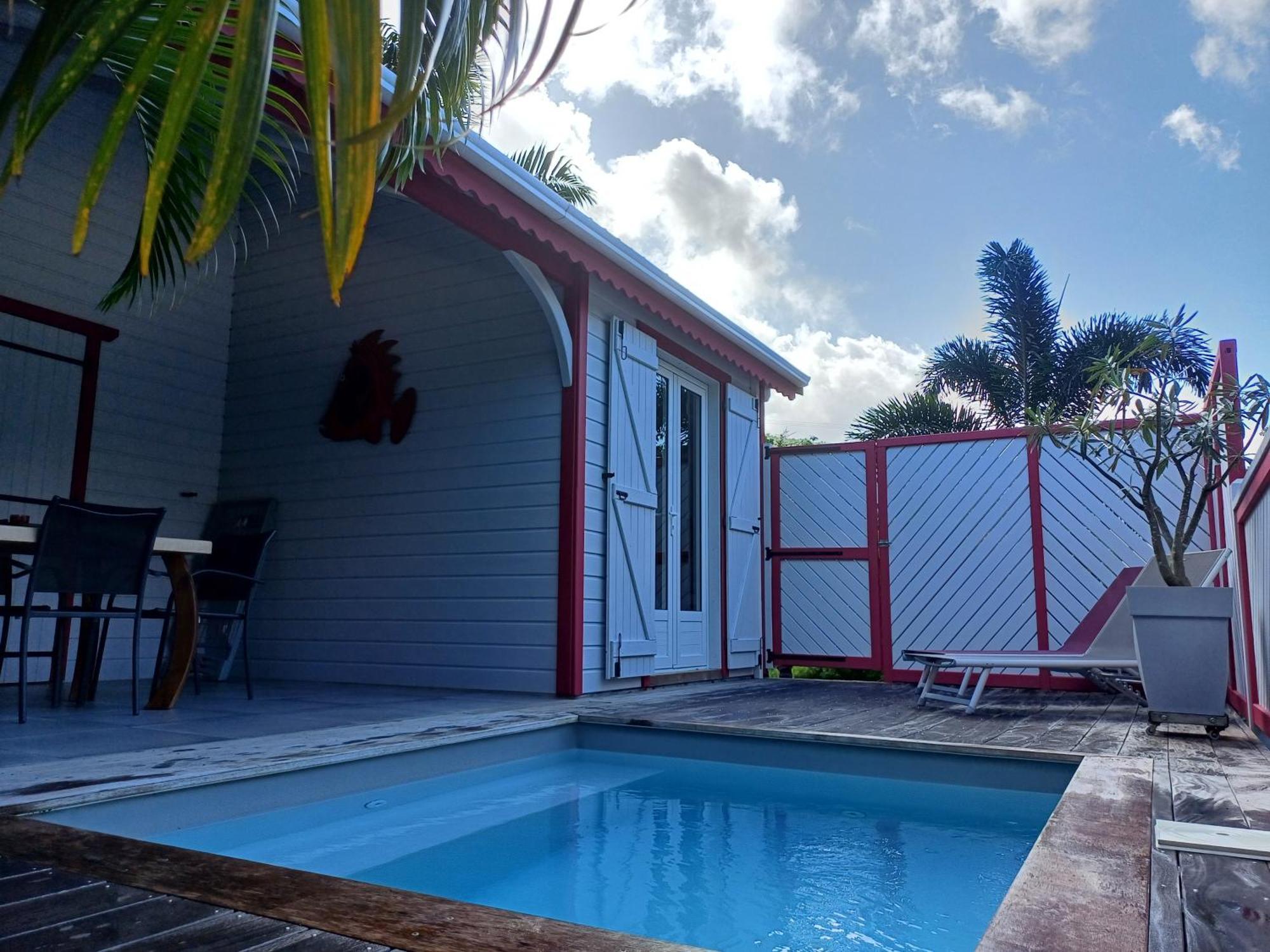 Hébergement de vacances Caraibes Grenat Piscine Privee 900m De Grande Anse Deshaies