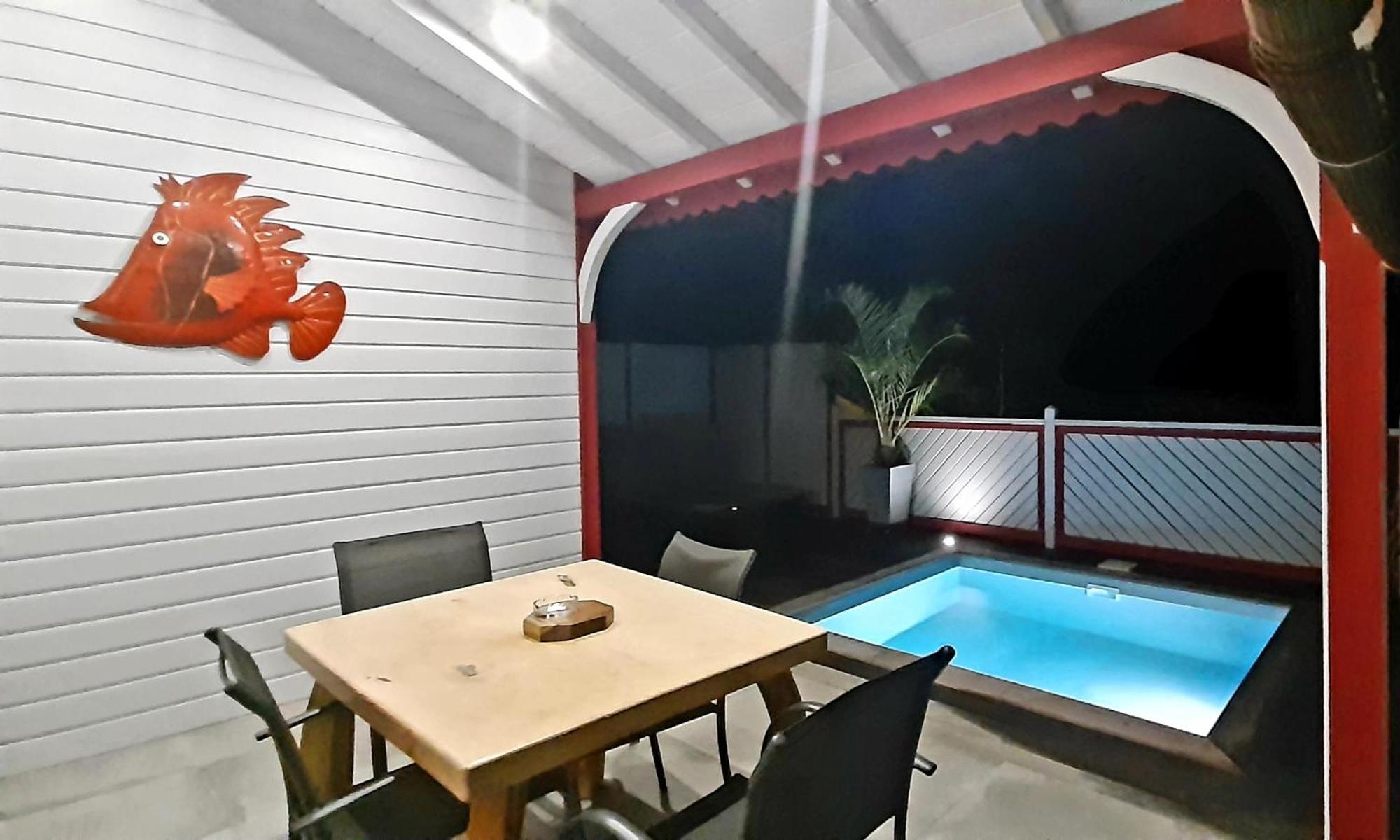Hébergement de vacances Caraibes Grenat Piscine Privee 900m De Grande Anse